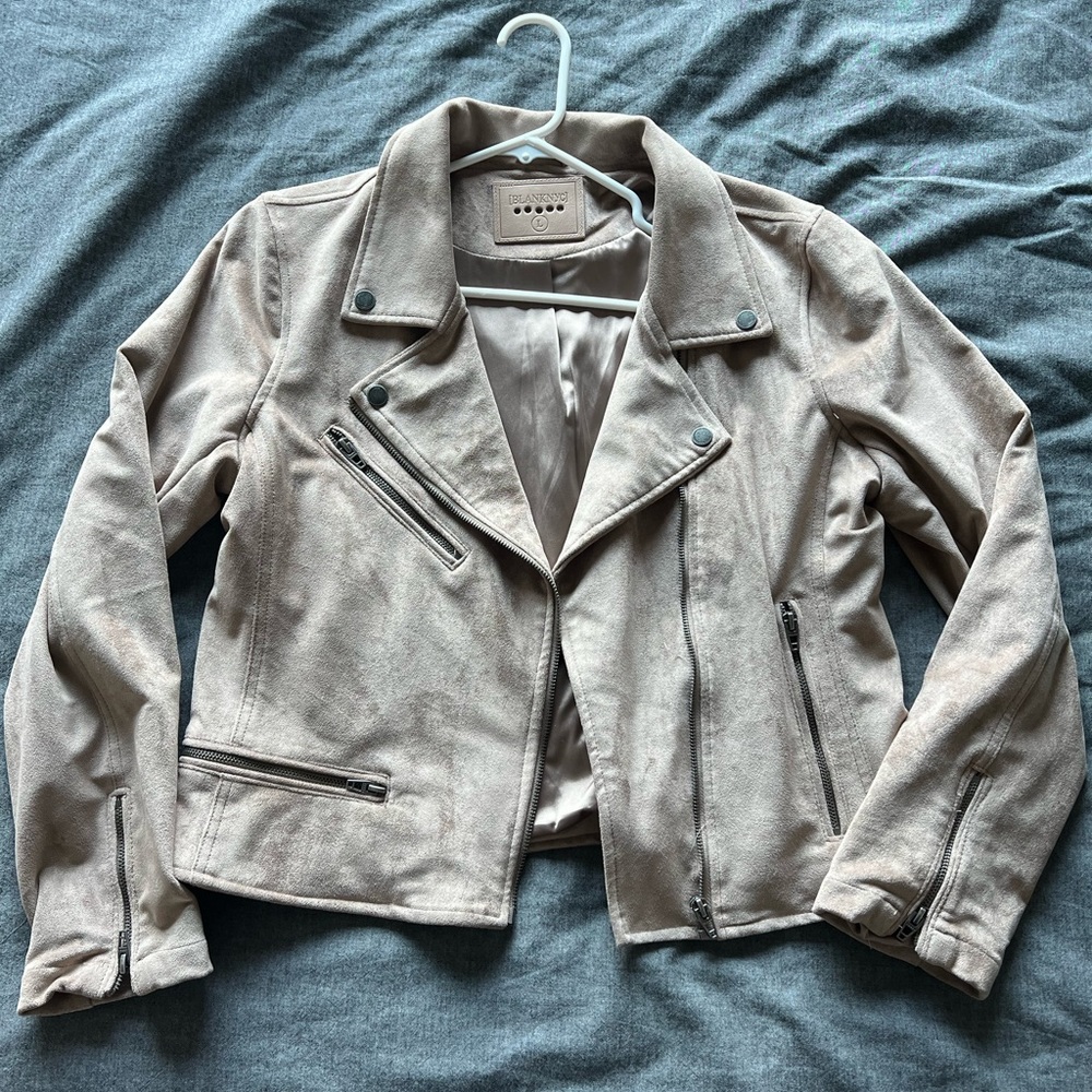 Blank NYC suede jacket